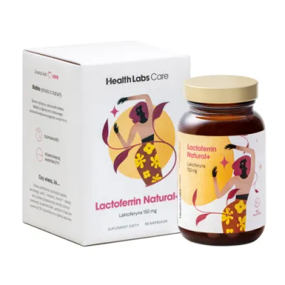 Health Labs Care Lactoferrin Natural+ lactoferin capsules 30 capsules