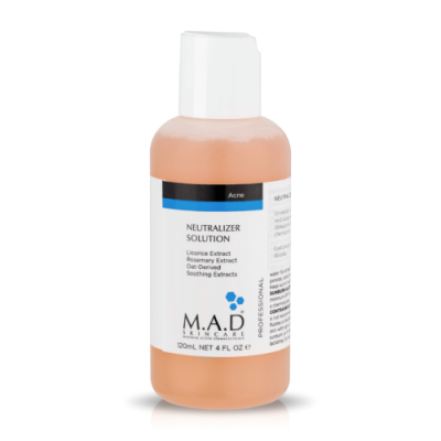 M.A.D Acne Neutralizer Solution Chemical peeling neutraliser 120ml
