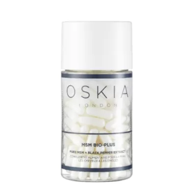 OSKIA MSM BIO-PLUS supplement supporting collagen production 120pcs