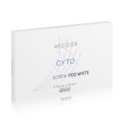 Mediasign Cyto Thread - PDO White Screw threads 20pcs. different sizes