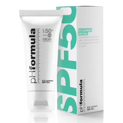 UV pHformula PROTECT SPF 50+ active cream with high sun protection SPF 50+ anti-inflammatory, antioxidant and anti-aging 50ml