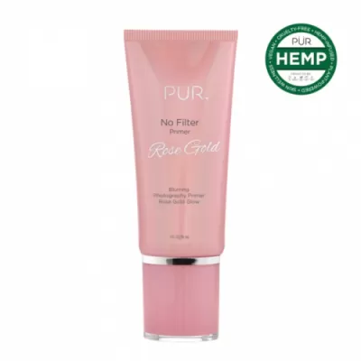 PÜR NO FILTER BLURRING PHOTOGRAPHY PRIMER (ROSE GOLD GLOW) base lighting under makeup 30ml