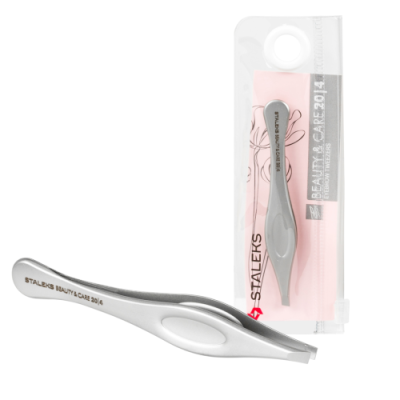 Tweezers oblique model IV Care 1piece.