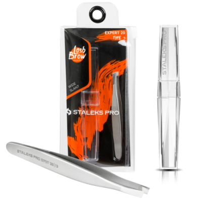 Tweezers slant model III Expert 20 1pcs.