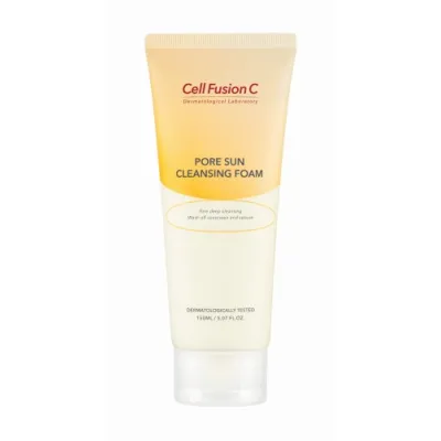 Cell Fusion C PORE SUN CLEANING FOAM face-cleaning foam 150ml