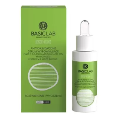 BasicLab ESTETICUS Antioxidative serum leveling with vitamin C 15% 30ml