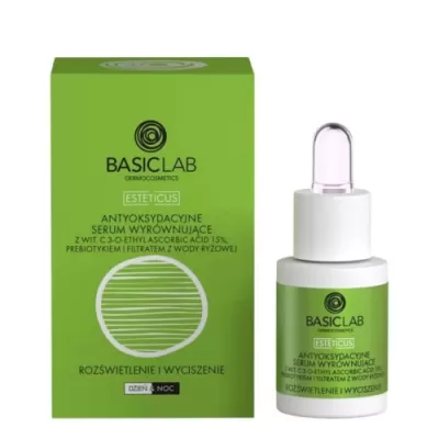 BasicLab ESTETICUS Antioxidative serum leveling with vitamin C 15% 15ml