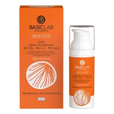 BasicLab PROTETICUS Light protection cream SPF50+ PPD46.6 50ml