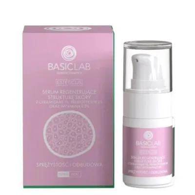 BasicLab ESTETICUS Regenerating serum skin structure with ceramides 1% 15ml