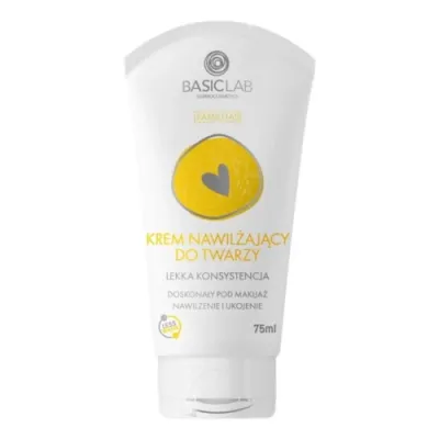 BasicLab famillias Facial moisturizing cream light consistency 75ml