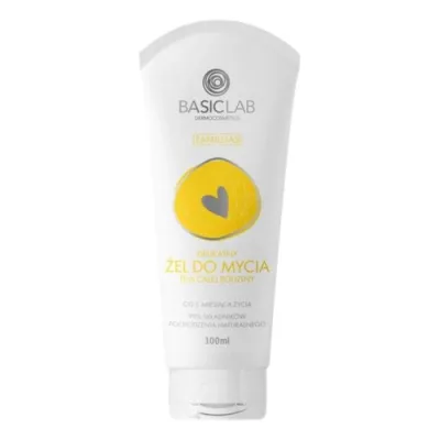 BasicLab famillias Gentle body and head washing gel for the entire family 100ml