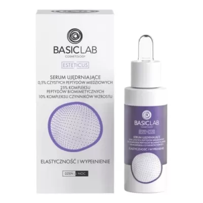 BasicLab COSMETOLOGY Firming serum with 0.5% pure copper peptides 30 ml