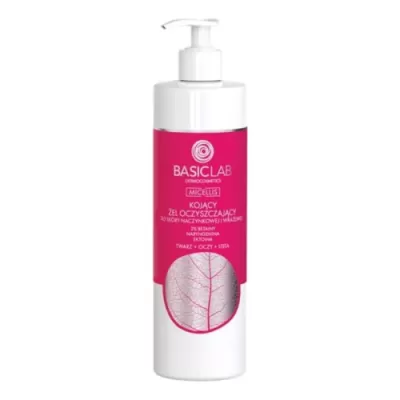 BasicLab MICELLIS soothing cleansing gel for vascular and sensitive skin 300ml