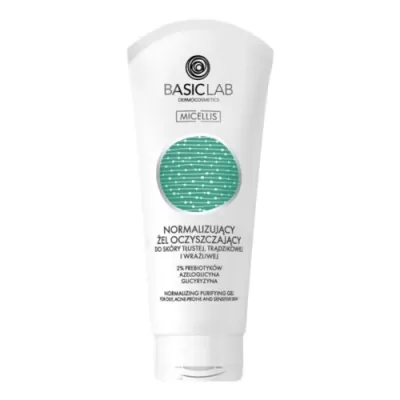 BasicLab MICELLIS Normalizing cleansing gel for fatty, acne and sensitive skin 100ml