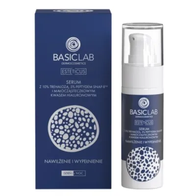 BasicLab ESTETICUS Serum with trehalosis 10% and 5% peptide 30 ml