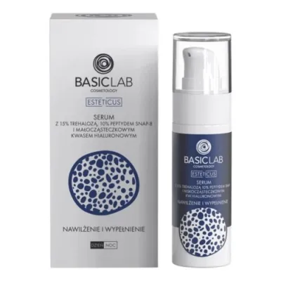 BasicLab ESTETICUS COSMETOLOGY Trehalosis serum 15% and 10% peptide 30ml
