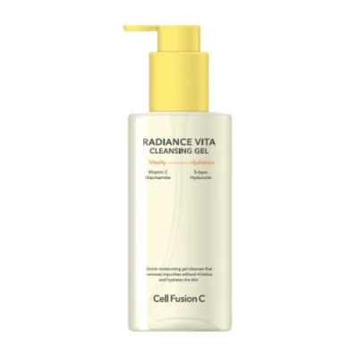 Cell Fusion C RADIANCE VITA CLEANING GEL cleaning gel with niacinamide 200ml