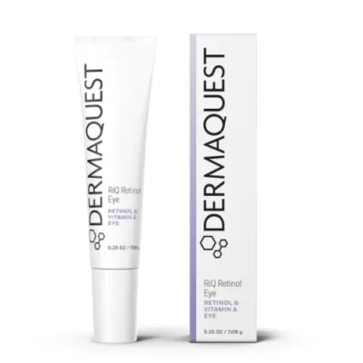 DERMAQUEST RIQ RETINOL EYE thickening cream with retinal around the eyes 7g