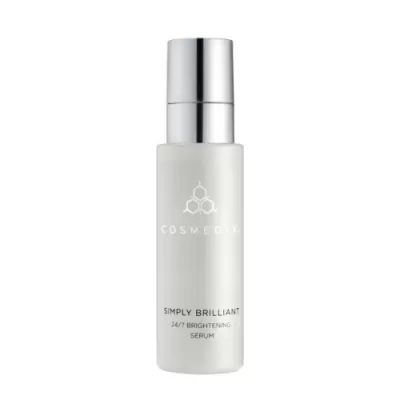 Cosmedix SIMPLY BRILLIANT 24/7 BRIGHTENING SERUM concentrated serum with reducing and inhibiting discolouration 30ml