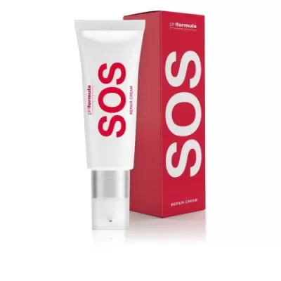 pHformula SOS REPAIR CREAM Protective cream with intensive repair for sensitive, vascular and irritated skins 50ml