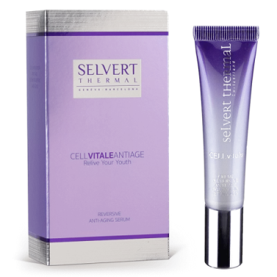 Selvert Thermal REVERSIVE ANTI-AGEING CREAM EYES&LIPS cream reversible aging process around the eyes and mouth 15ml