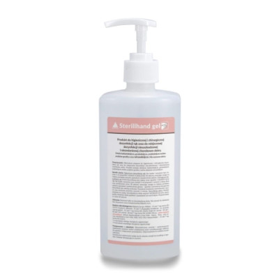 Sterilhand Gel for hygienic and surgical disinfection of skin and hands 500ml