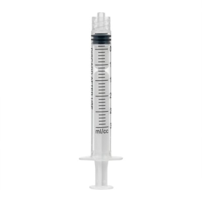 3 parts syringe. Luer Lock 3ml MedicalBrokers 10pcs.
