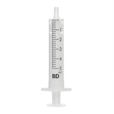5ml syringe - 10 pieces.