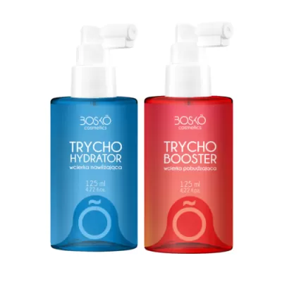 BOSS OF TRICHOHYDRATOR + TRICHOBOOSTER set of moisturizing and stimulant inks 125 ml + 125 ml