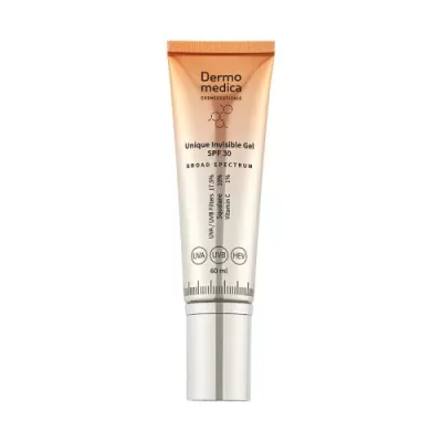 Dermomedica BROAD SPECTRUM UNIQUE INVISIBLE GEL SPF 30 unique gel serum with organic filters SPF 30 60ml