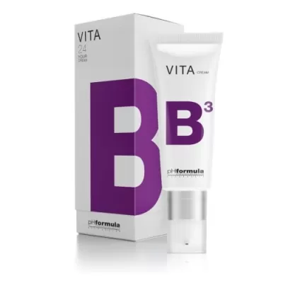 pHformula VITA B3 24H CREAM 24-hour moisturizing cream, soothing-rejuvenating with 5% niacinamide dedicated to sensitive, vascular skins 50ml
