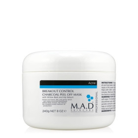 M.A.D Acne Breakout Control Charocal Peel Off Mask Detoxicating carbon mask 240g