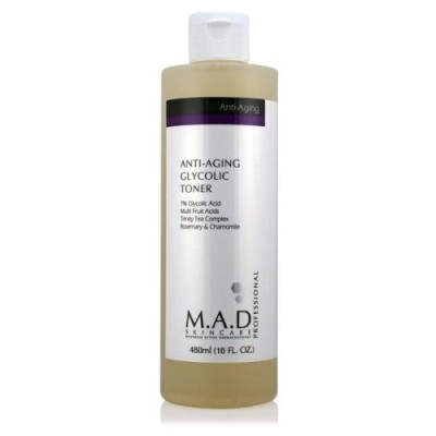 M.A.D Anti-Aging Glycolic Toner Tonic with glycolic acid 7% 480ml