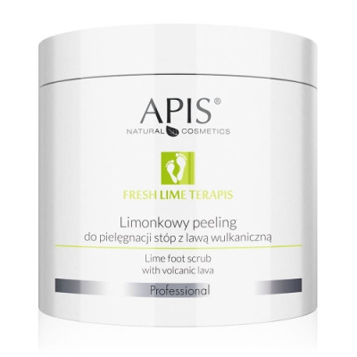 Apis Professional - Lime Peeling for Feet with Volcanic lava