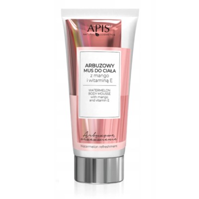 Apis Watermelon body mousse with mango and vitamin E 200ml