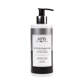 Apis Professional Cleansing Face Cleansing Gel with Active Coal 300ml