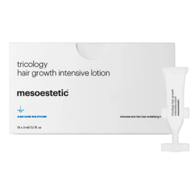 Mesoesthetic TRICOLOGY HAIR GROWTH INTENSIVE LOTION intensive hair loss lotion with revitalizing effect on hairy scalp 15x3ml