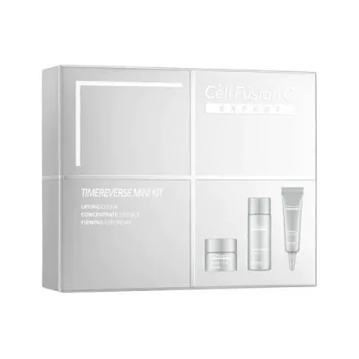 Cell Fusion C Expert TIME REVERSE MINI KIT CONCENTRATE ESSENCE + LIFTING CREAM + FIRMING EYECREAM 30ml