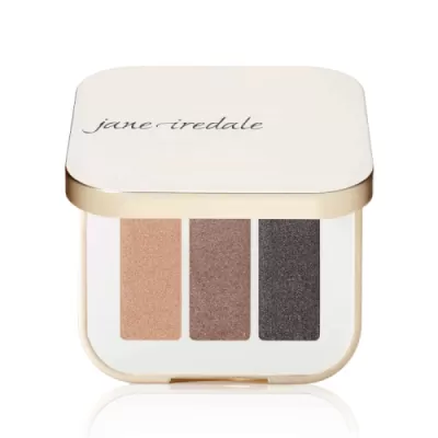 Jane Iredale PUREPRESSED EYE SHADOWS TRIPLE triple eye shadow - color brown sugar