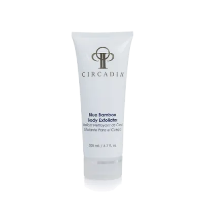 Circadia BLUE BAMBOO EXFOLIATOR FOR BODY body peeling with bamboo extract and blueberry seeds 236 ml