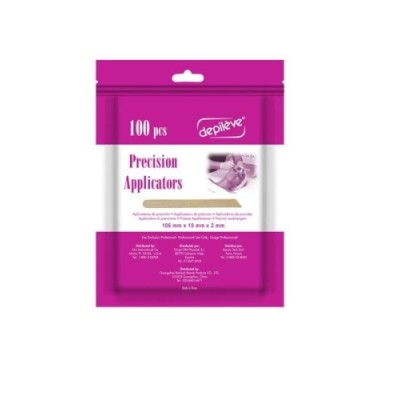 Epileve Wood Spatules Precise Application for Face 100pieces.