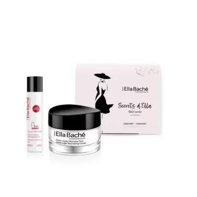 Ella Baché SECRET SKIN COMFORT professional nutritional kit JOJOBA LIGHT NOURIING CREAM 50ml + TOMATO CLEANING OIL 60 ml