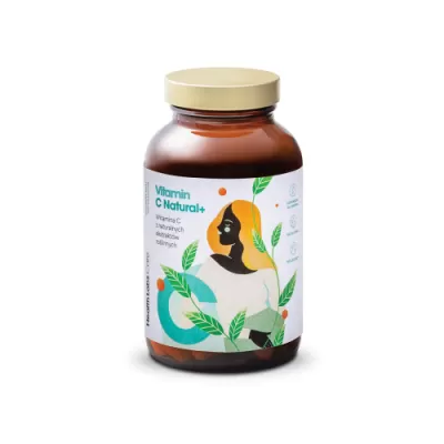 Health Labs Care Vitamin C Natural+ vitamin C with natural plant extracts 120 capsules