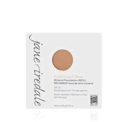 Jane Iredale PUREPRESSED BASE MINIRAL FOUNDATION REFILL SPF 20 mineral powder pressed cartridge 9.9g - riviera