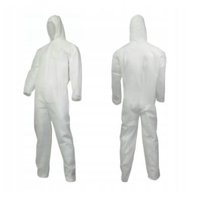 White S/M protective suit