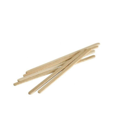 Wood spatulas for wax, small 100 pieces.