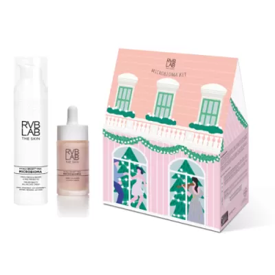 Rvb Lab MICROBIOMA KIT cream balance with pre-probiotics 50ml + soothing serum 15ml + cosmetics
