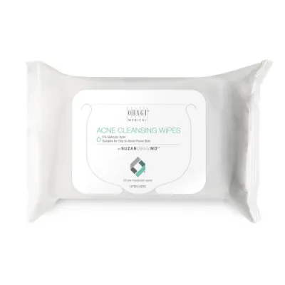 SUZANOBAGIMD ACNE CLEANING WIPES cleansing wipes with 2% salicylic acid 25pcs