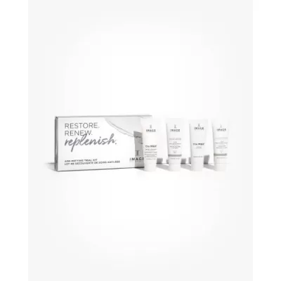 IMAGE SKINCARE AGE-DEFYING TRIAL KIT set of mini products for mature skins, with loss of firmness and flexibility 4x7ml