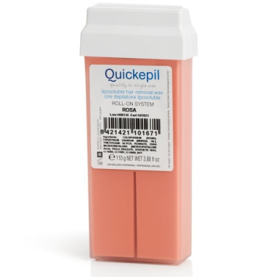 Quickepil wax for depilation roll - Rose 110g